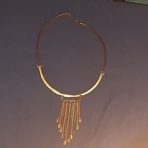Gold vintage necklace